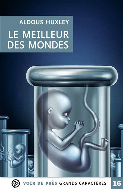 Le meilleur des mondes Grands caractères, édition accessible pour les malvoyants