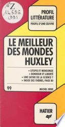 Couverture de Le meilleur des mondes, Huxley par Michel Erre