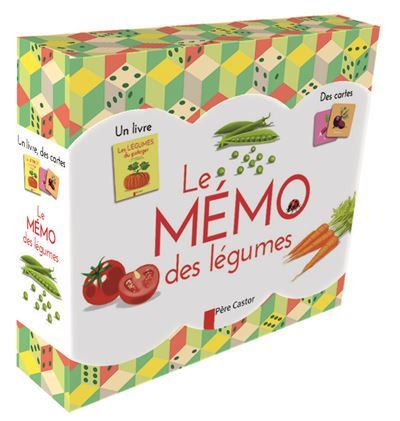 Le mémo des légumes Un livre, des cartes