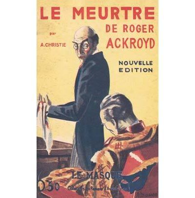 Le meurtre de Roger Ackroyd -fac similé