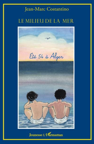 Le milieu de la mer Eté 54 à Alger