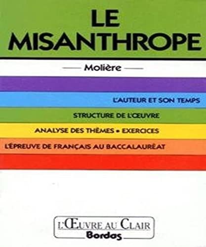 "Le misanthrope", Molière
