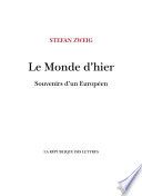 Le Monde d'hier