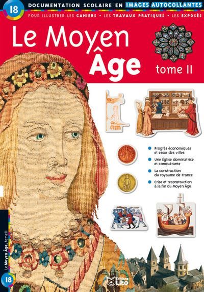 Le moyen age (tome 2) Livre avec des autocollants