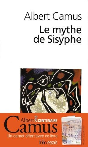 Couverture de Le mythe de Sisyphe Avec carnet offert par Albert Camus