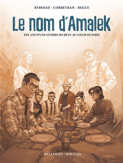 Le Nom d'Amalek Dix ans d'une guerre secrète au coeur de Paris