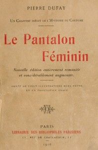 Le Pantalon Féminin