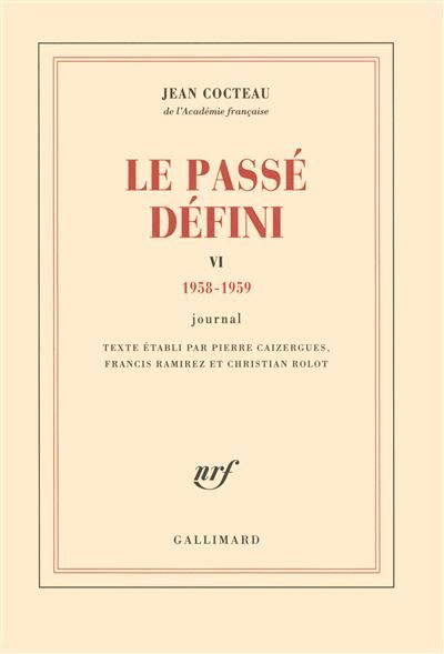 Le Passé défini Journal-(1958-1959)