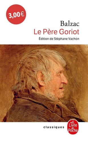 Couverture de Le père Goriot par Honoré de Balzac