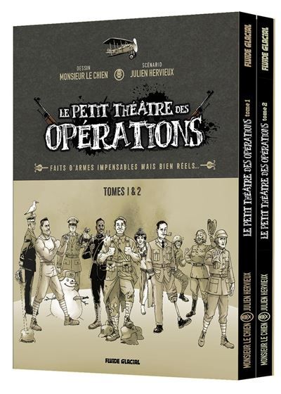 Le Petit Théâtre des opérations - coffret tomes 01 et 02 Faits d'armes impensables mais bien réels...