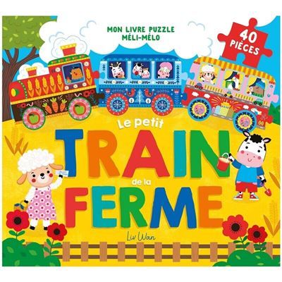 Le petit train de la ferme + puzzle