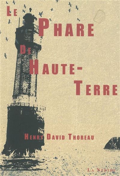 Couverture de Le Phare de Haute-Terre par Henry David Thoreau