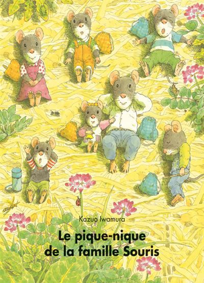 Le pique-nique de la famille Souris -