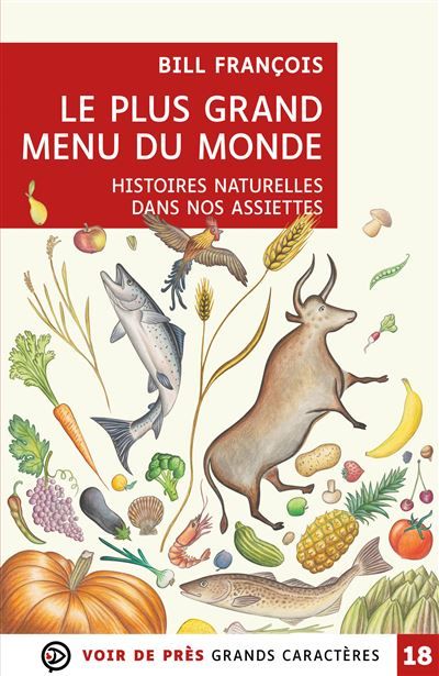 Le plus grand menu du monde Grands caractères, édition accessible pour les malvoyants