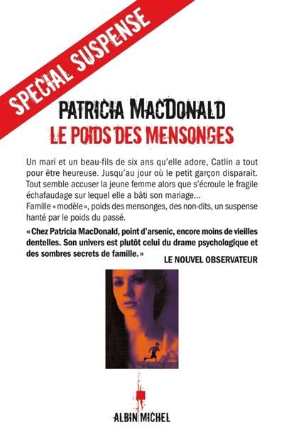 Le Poids des mensonges - Nicole Hibert