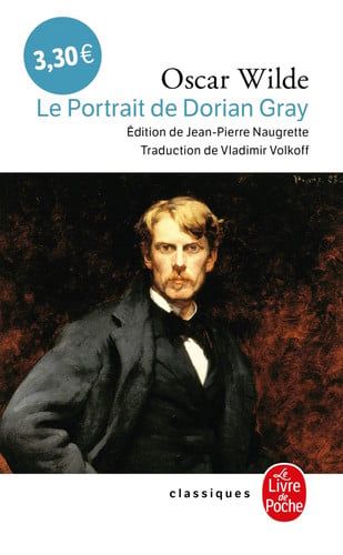 Couverture de Le portrait de Dorian Gray par Oscar Wilde
