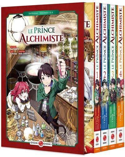 Le Prince alchimiste - Coffret vol. 01 à 04 - S. Kosugi