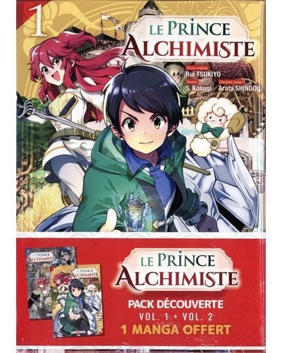 Le Prince alchimiste - Pack promo vol. 01 et 02 - édition limitée - S. Kosugi