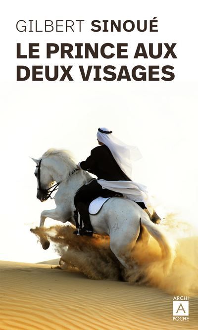 Couverture de Le prince aux deux visages par Gilbert Sinoué