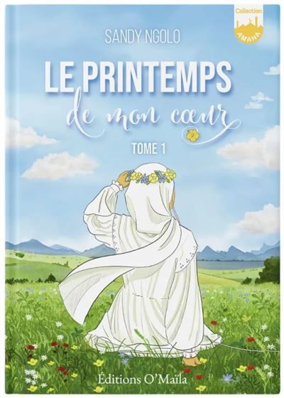 Couverture de Le printemps de mon coeur par Sandy Ngolo
