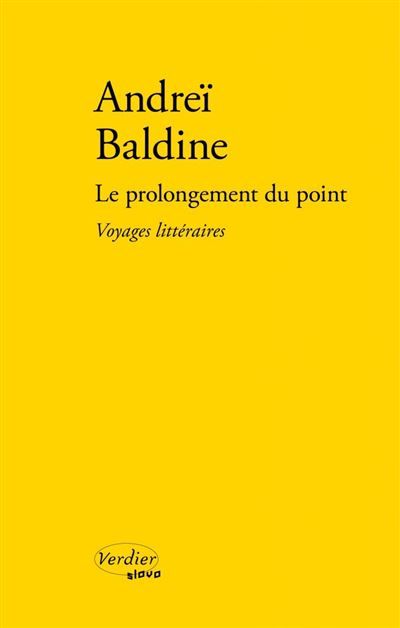 Le prolongement du point Voyages littéraires