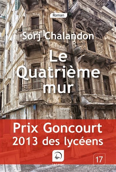 Le Quatrième mur (Goncourt 2013 des lycéens) Prix Goncourt des lycéens - Livre en gros caractères