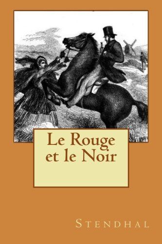 Couverture de Le Rouge et le Noir par - Stendhal