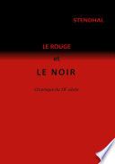Le rouge et le noir