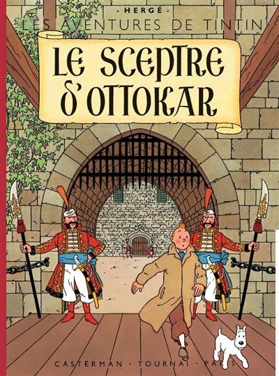Le Sceptre d'Ottokar Fac similé couleur de l'édition de 1939