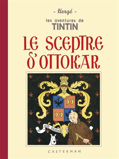 Le Sceptre d'Ottokar Fac Similé Noir et blanc Petit Format