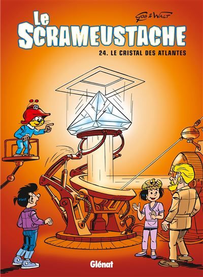 Le Scrameustache - Tome 24 Le cristal des Atlantes