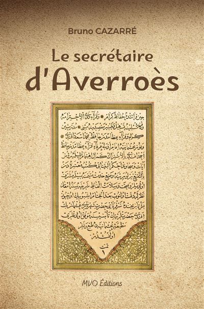 Couverture de Le secrétaire d'Averroès par Bruno Cazarre