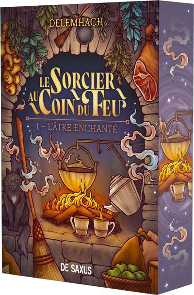 Le Sorcier au coin du feu - Tome 01 L'Âtre enchanté (broché)