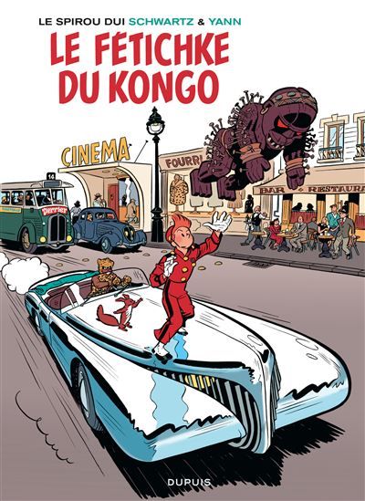 Le Spirou de ... - Tome 7 - La femme léopard One-shot, Edition en bruxellois
