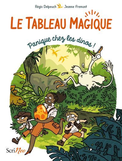 Le Tableau Magique - Panique chez les dinos !