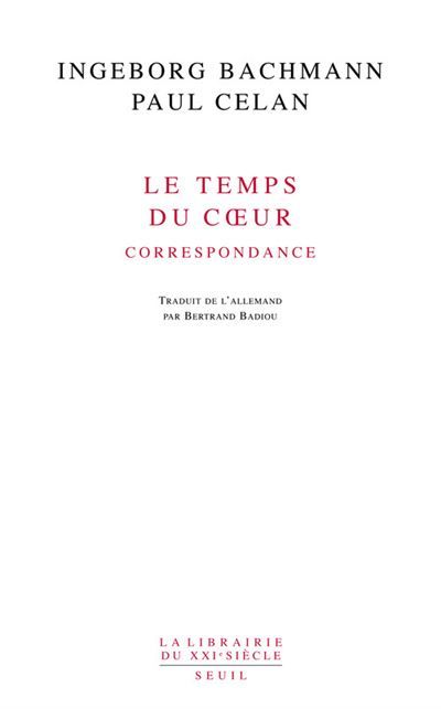 Le Temps du coeur Correspondance