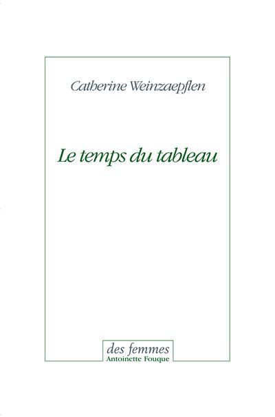 Le temps du tableau Suivi de Jeunes filles avec entourage et de Migrations