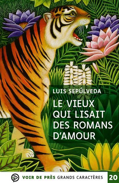Le vieux qui lisait des romans d'amour Grands caractères, édition accessible pour les malvoyants