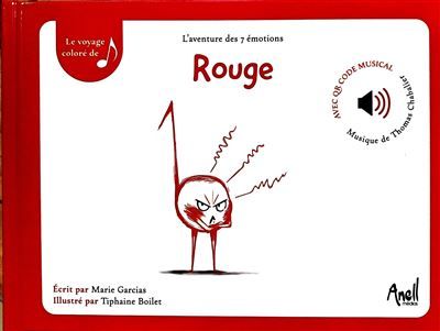 Le voyage colore de croche - rouge t1 L'aventure des 7 émotions