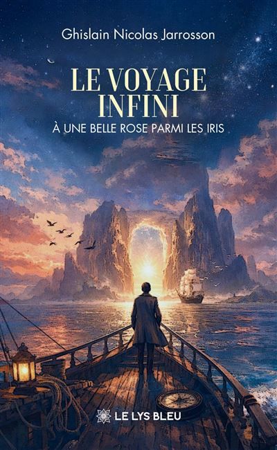 Le voyage infini À une belle rose parmi les iris