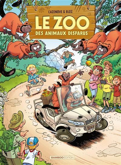 Le Zoo des animaux disparus - tome 03 - top humour -  Bloz