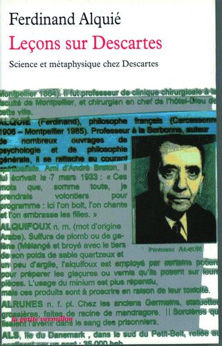 Couverture de Leçons sur Descartes science et métaphysique chez Descartes par Ferdinand Alquié