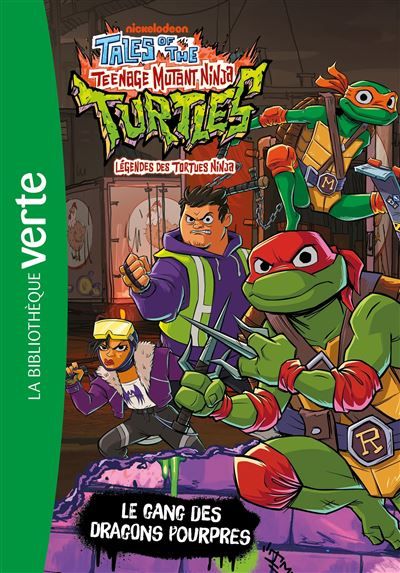 Légendes des Tortues Ninja, Tome 02 - Le gang des Dragons Pourpres