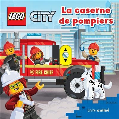 LEGO® City La caserne de pompiers Livre animé