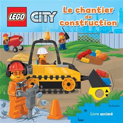 LEGO® City Le chantier de construction Livre animé