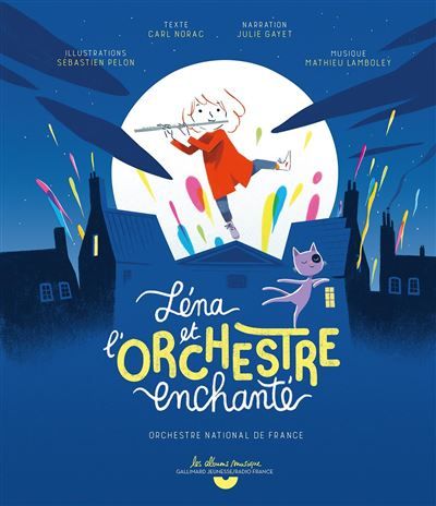 Léna et l'orchestre enchanté Livre-CD avec QR code