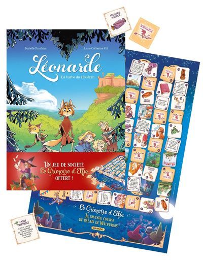 Léonarde - vol. 01 + jeu de société offert - édition limitée 2025 La barbe du Houéran - Anne-Catherine Ott