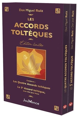Les accords toltèques Coffret en 2 volumes : Les quatre accords toltèques ; le 5e accord toltèque