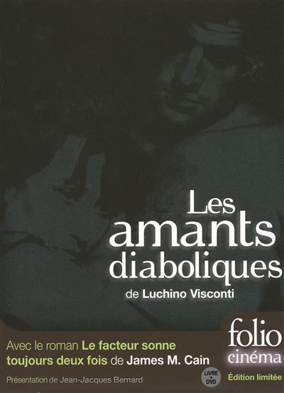 Les amants diaboliques - Le facteur sonne toujours deux fois Livre avec le DVD du film et un livret