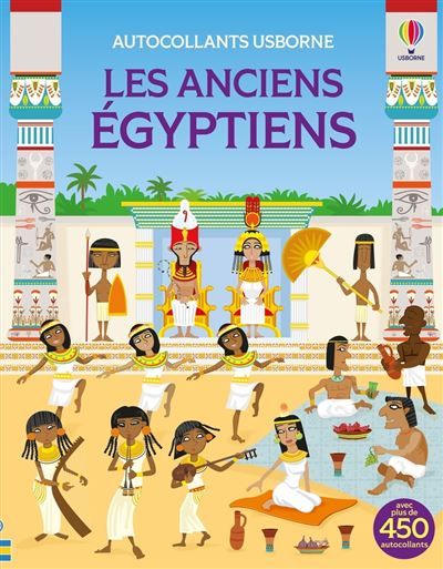 Les anciens Égyptiens - Autocollants Usborne - Dès 5 ans